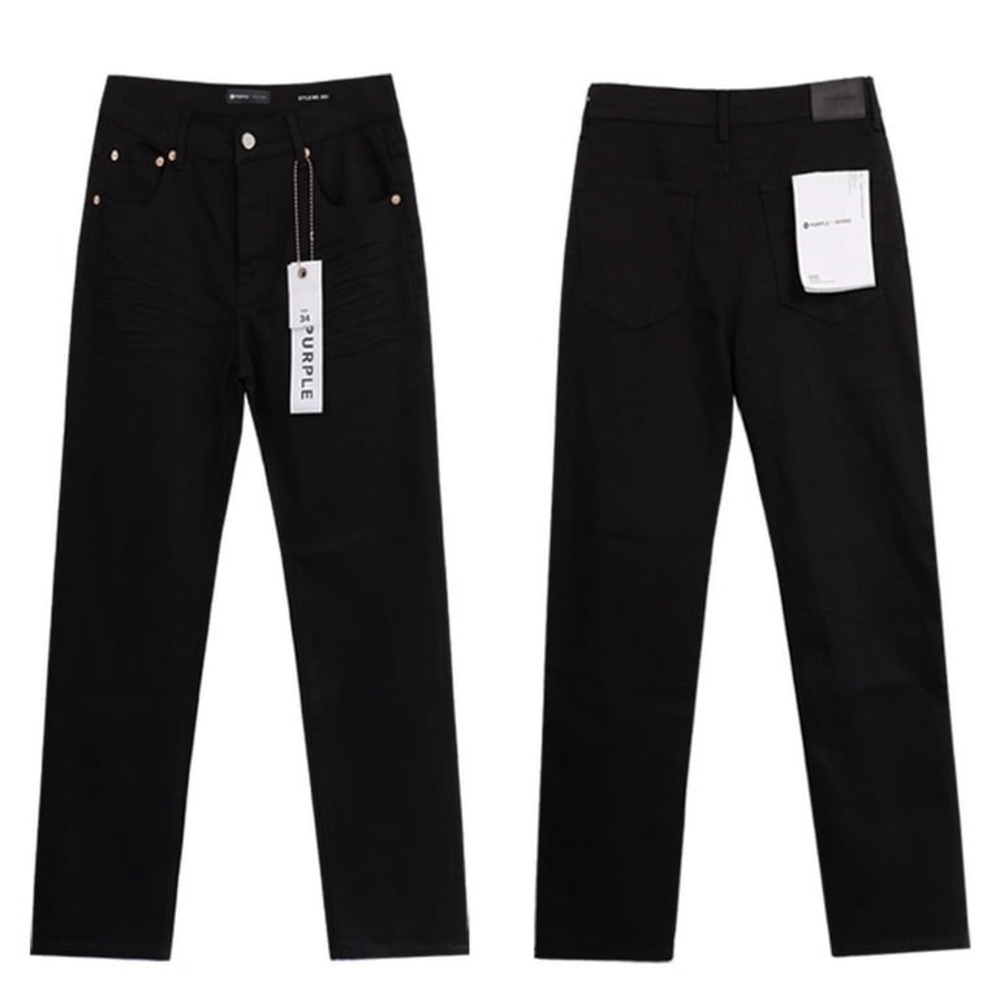Men's Black PURPLE jeans